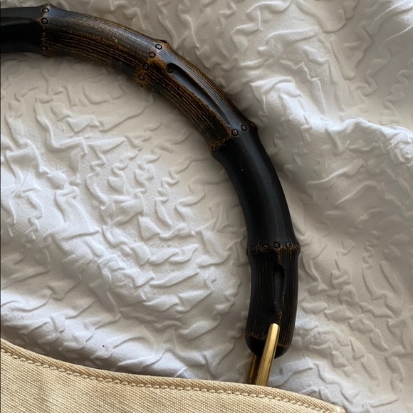 Vintage Gucci canvas & leather bag - Picture 4 of 7